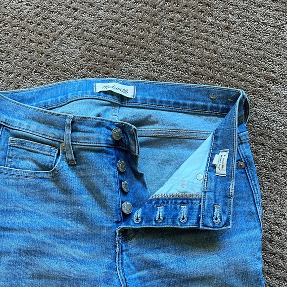 Madewell 9 in high rise skinny crop size 25 EUC - Picture 7 of 9